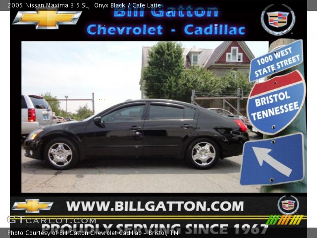 2005 Nissan Maxima 3.5 SL in Onyx Black