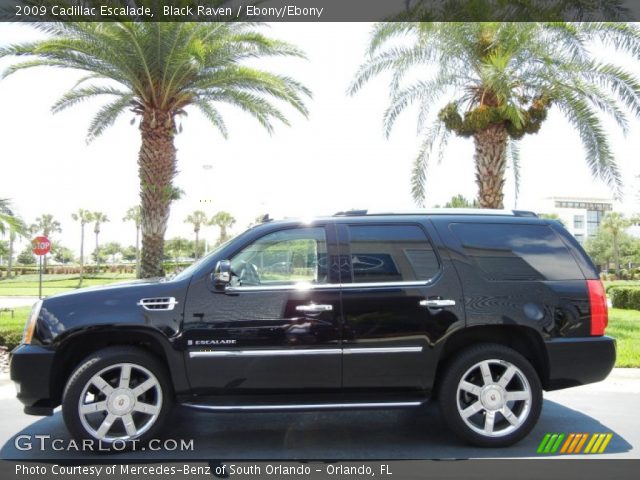 2009 Cadillac Escalade  in Black Raven