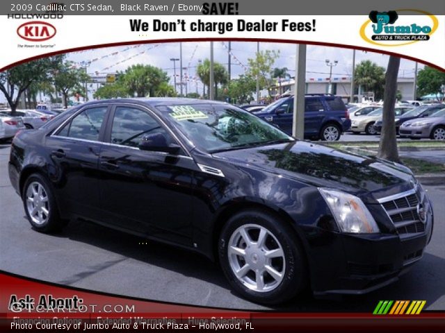 2009 Cadillac CTS Sedan in Black Raven