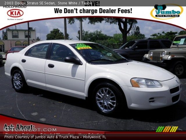 2003 Dodge Stratus SE Sedan in Stone White