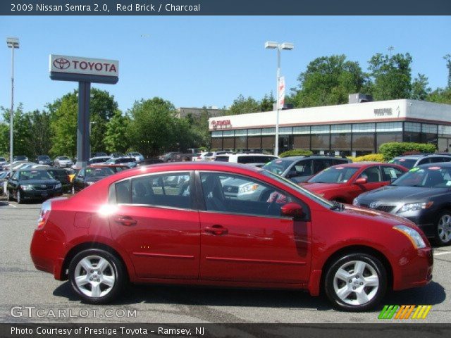 2009 Nissan Sentra 2.0 in Red Brick