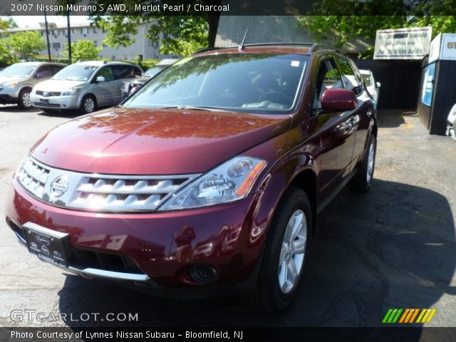 2007 Nissan Murano S AWD in Merlot Pearl