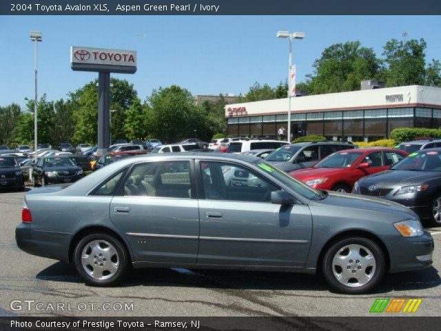 2004 Toyota Avalon XLS in Aspen Green Pearl