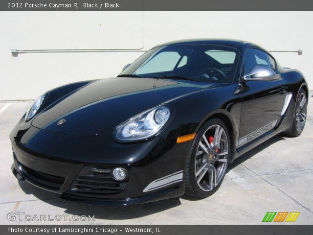 2012 Porsche Cayman R in Black