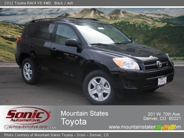 2012 Toyota RAV4 V6 4WD in Black