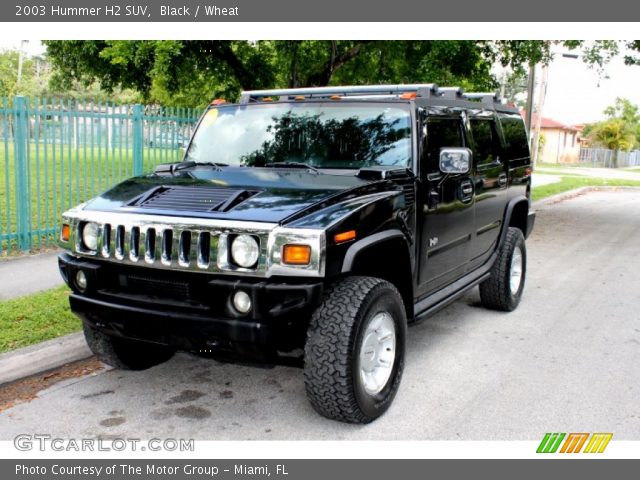 2003 Hummer H2 SUV in Black