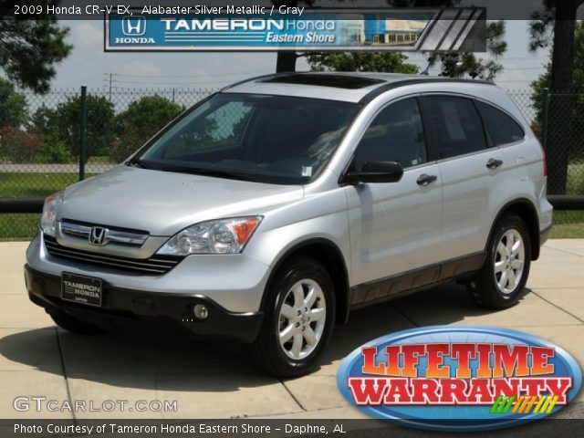 2009 Honda CR-V EX in Alabaster Silver Metallic