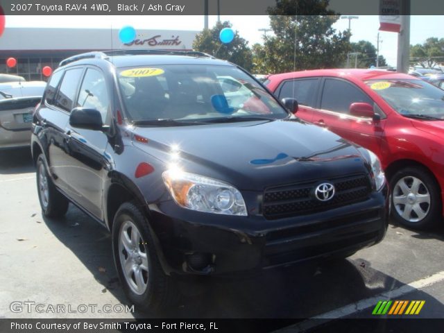 2007 Toyota RAV4 4WD in Black