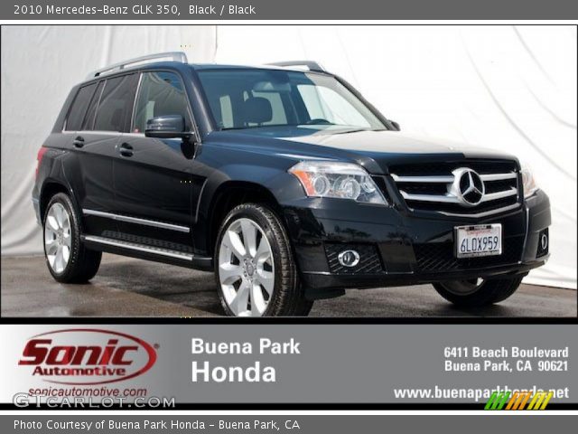 2010 Mercedes-Benz GLK 350 in Black
