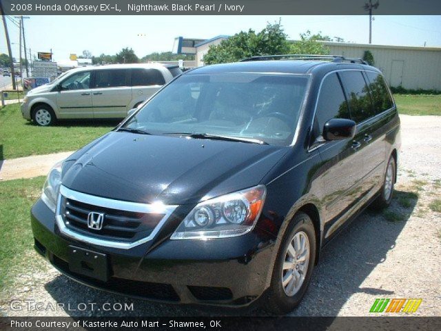 2008 Honda Odyssey EX-L in Nighthawk Black Pearl