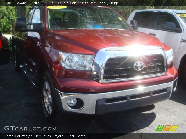 2007 Toyota Tundra SR5 TRD Double Cab in Salsa Red Pearl