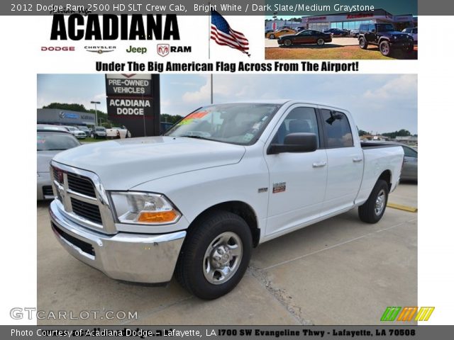2012 Dodge Ram 2500 HD SLT Crew Cab in Bright White