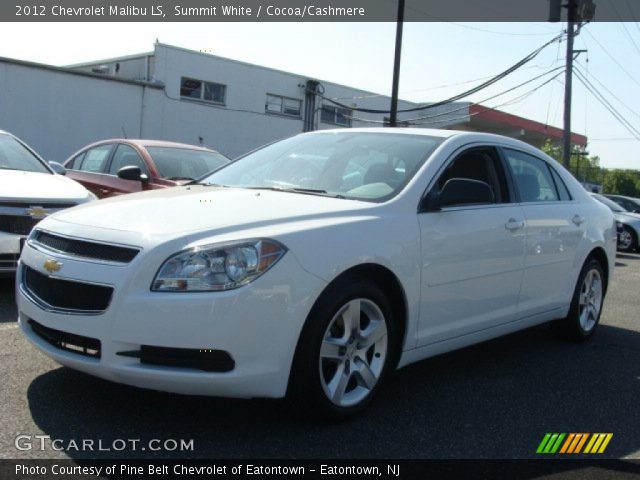 2012 Chevrolet Malibu LS in Summit White