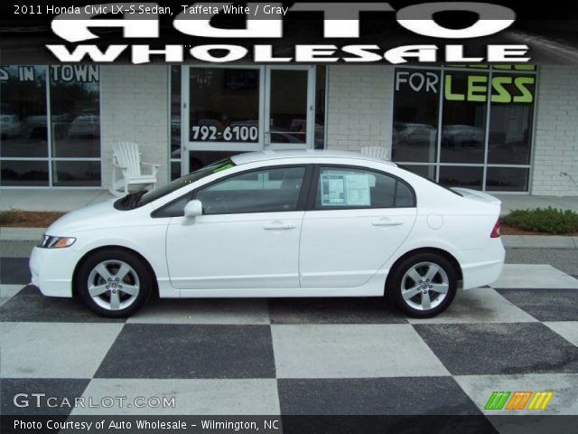 2011 Honda Civic LX-S Sedan in Taffeta White