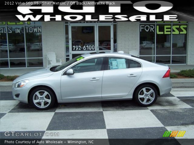 2012 Volvo S60 T5 in Silver Metallic