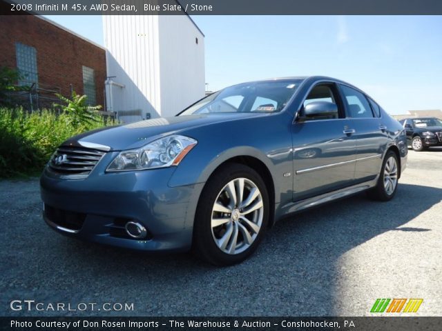 2008 Infiniti M 45x AWD Sedan in Blue Slate