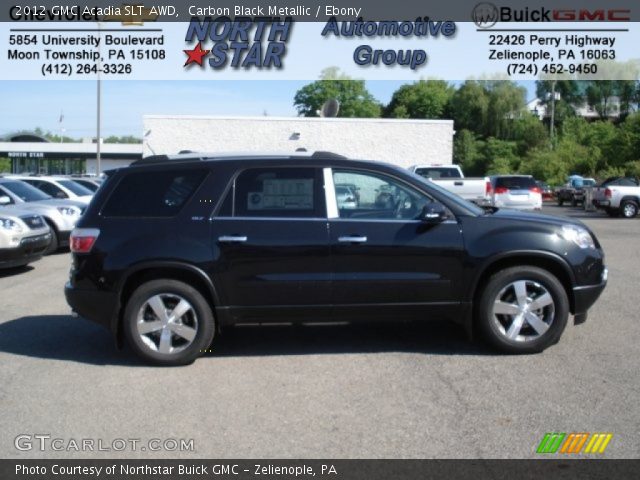 2012 GMC Acadia SLT AWD in Carbon Black Metallic