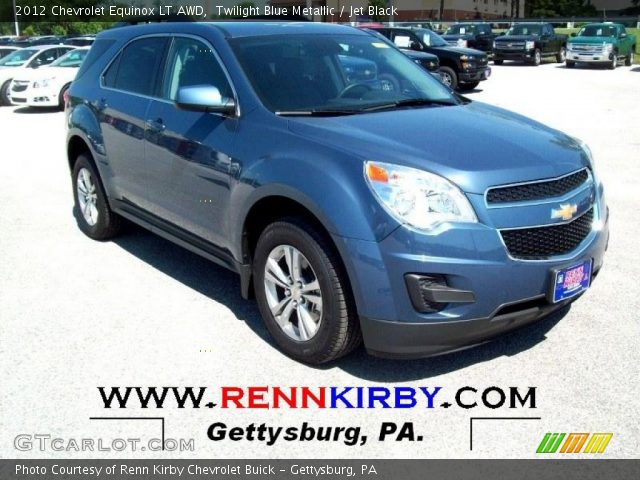 2012 Chevrolet Equinox LT AWD in Twilight Blue Metallic