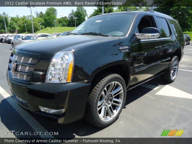 2012 Cadillac Escalade Premium AWD in Black Raven