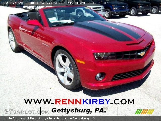 2012 Chevrolet Camaro SS/RS Convertible in Crystal Red Tintcoat