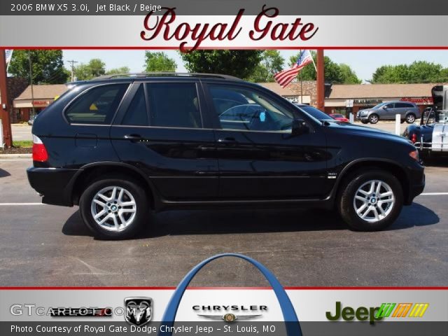 2006 BMW X5 3.0i in Jet Black