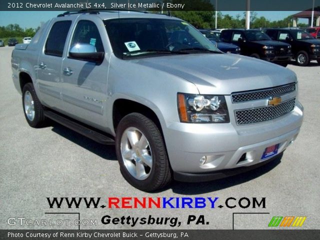 2012 Chevrolet Avalanche LS 4x4 in Silver Ice Metallic