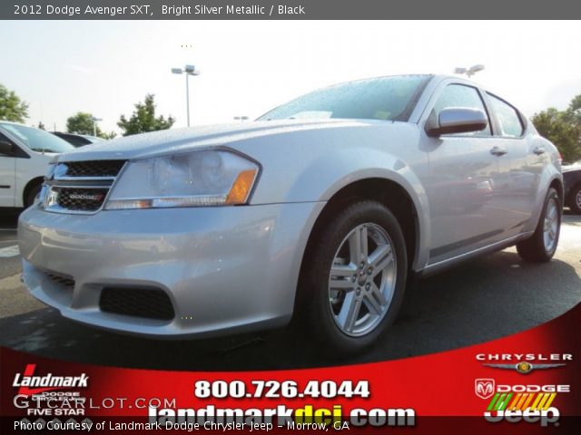 2012 Dodge Avenger SXT in Bright Silver Metallic