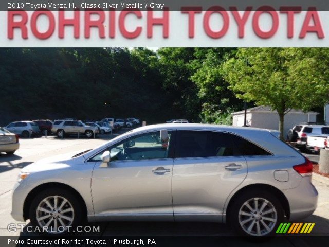 2010 Toyota Venza I4 in Classic Silver Metallic
