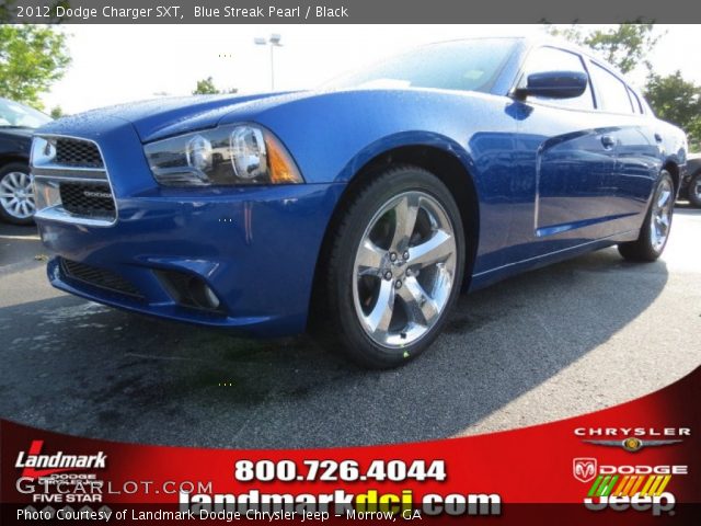 2012 Dodge Charger SXT in Blue Streak Pearl