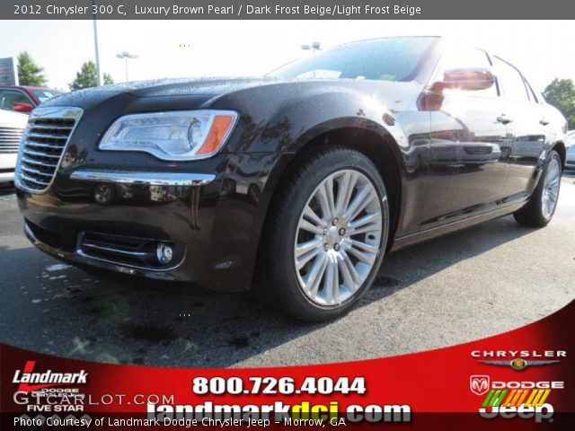 2012 Chrysler 300 C in Luxury Brown Pearl