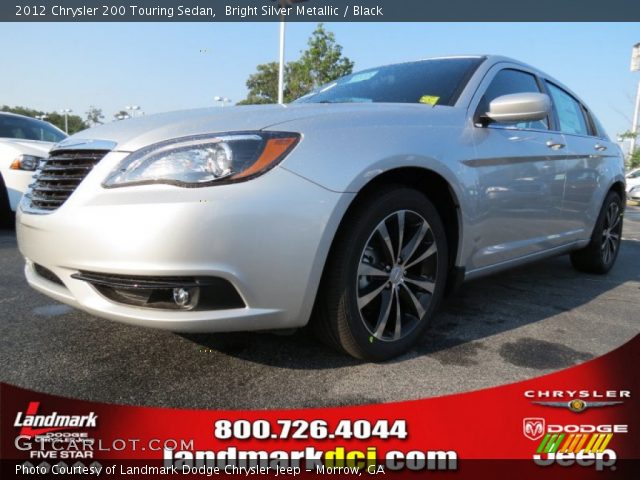 2012 Chrysler 200 Touring Sedan in Bright Silver Metallic