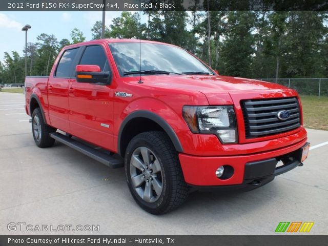 2012 Ford F150 FX4 SuperCrew 4x4 in Race Red