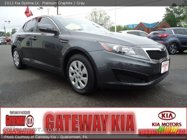 2011 Kia Optima LX in Platinum Graphite