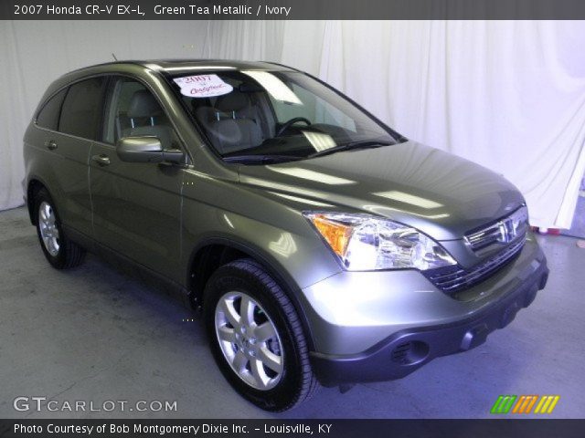 2007 Honda CR-V EX-L in Green Tea Metallic