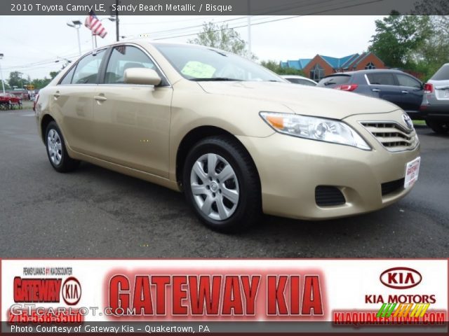 2010 Toyota Camry LE in Sandy Beach Metallic