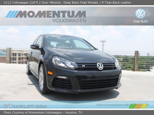 2012 Volkswagen Golf R 2 Door 4Motion in Deep Black Pearl Metallic