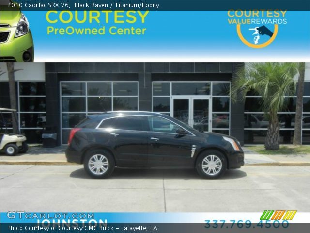 2010 Cadillac SRX V6 in Black Raven