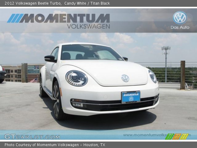 2012 Volkswagen Beetle Turbo in Candy White