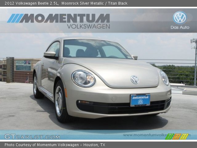 2012 Volkswagen Beetle 2.5L in Moonrock Silver Metallic