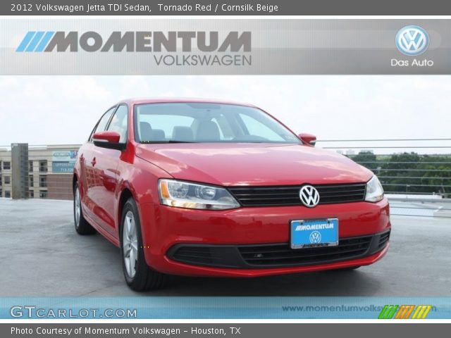 2012 Volkswagen Jetta TDI Sedan in Tornado Red