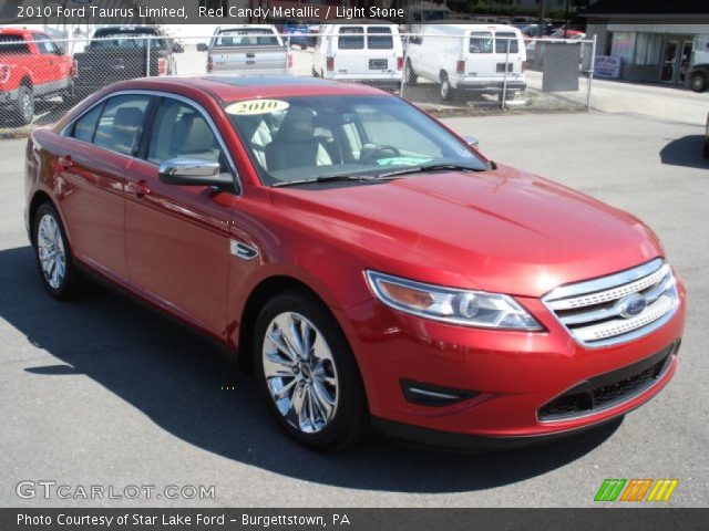 2010 Ford Taurus Limited in Red Candy Metallic