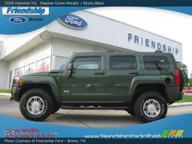 2006 Hummer H3  in Shadow Green Metallic
