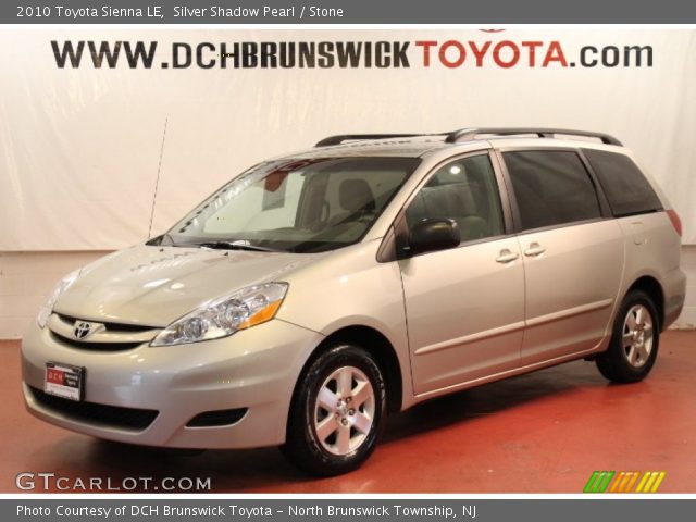 2010 Toyota Sienna LE in Silver Shadow Pearl