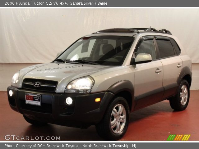 2006 Hyundai Tucson GLS V6 4x4 in Sahara Silver
