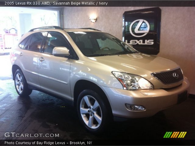 2005 Lexus RX 330 AWD in Savannah Beige Metallic