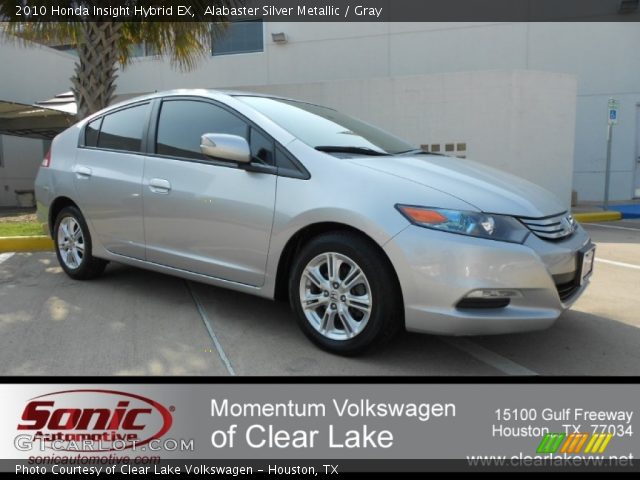 2010 Honda Insight Hybrid EX in Alabaster Silver Metallic