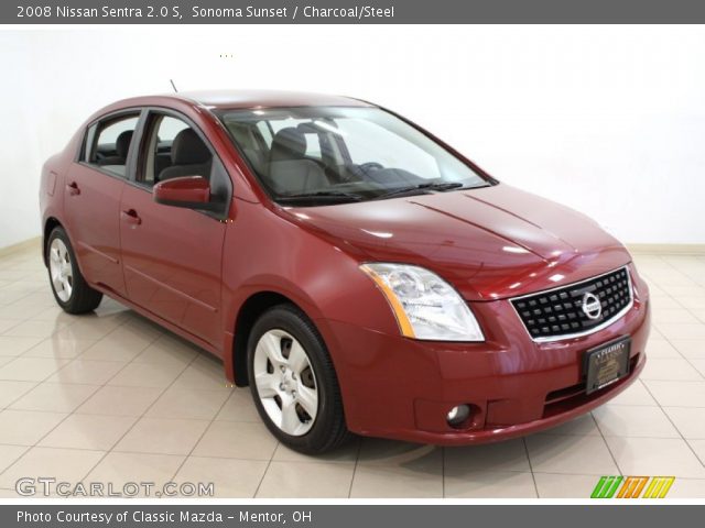 2008 Nissan Sentra 2.0 S in Sonoma Sunset