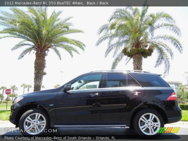 2012 Mercedes-Benz ML 350 BlueTEC 4Matic in Black