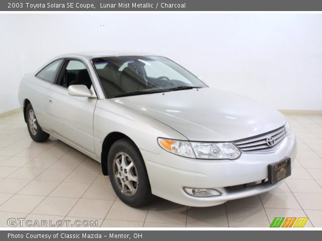 2003 Toyota Solara SE Coupe in Lunar Mist Metallic
