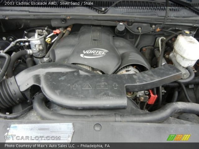 2003 Cadillac Escalade AWD in Silver Sand